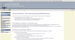 Desktop Screenshot of online-pruefen.de